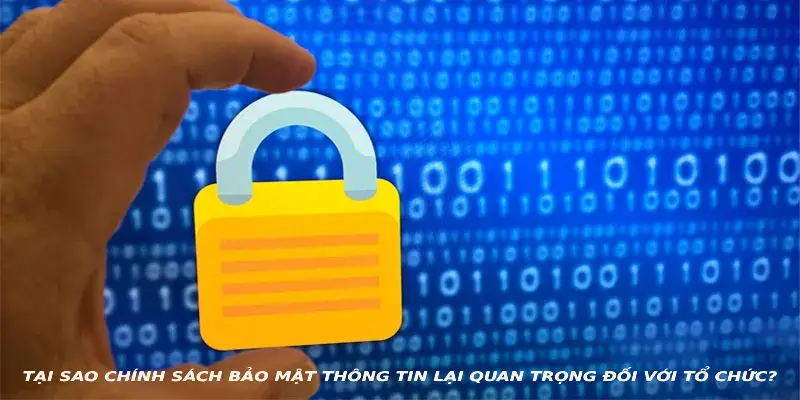 Tại sao chính sách bảo mật thông tin lại quan trọng đối với tổ chức?